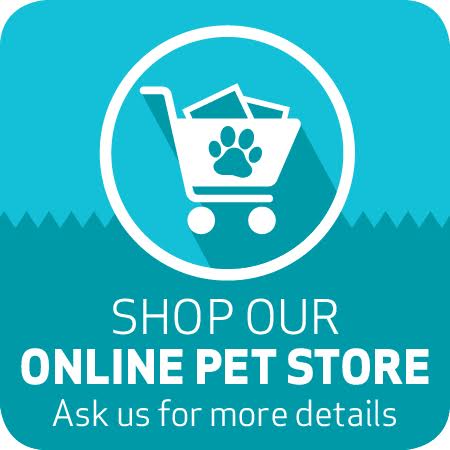 Online Pet Store Button